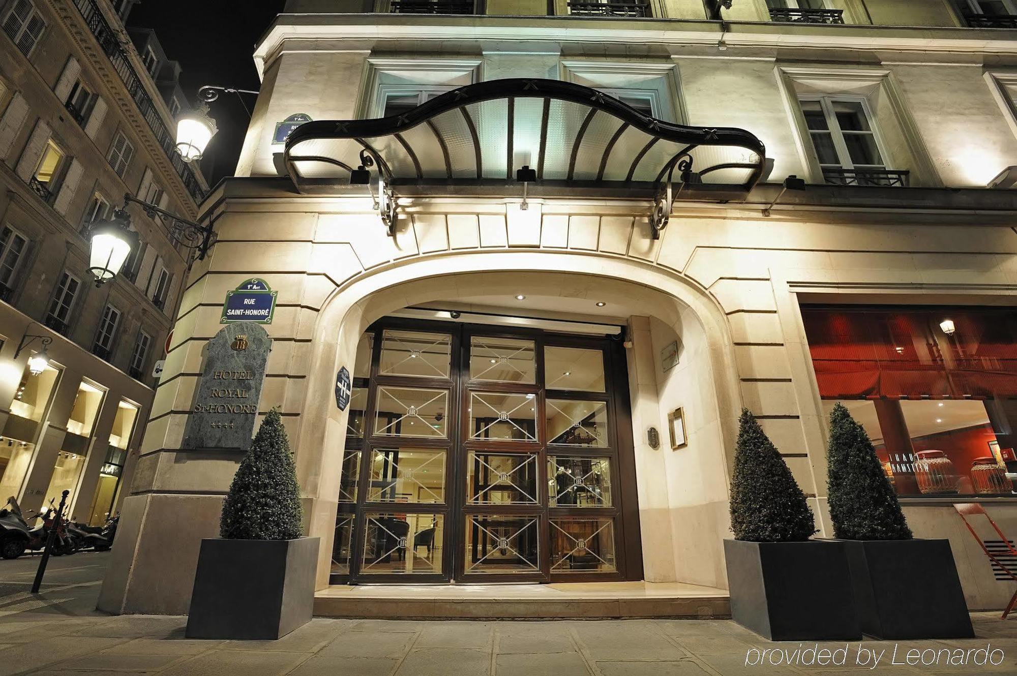 Hotel Royal Saint Honore Paris Louvre Екстериор снимка